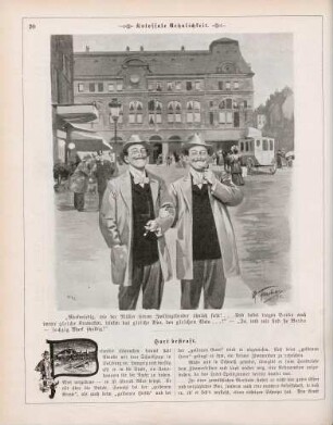 "Kolossale Aehnlichkeit"