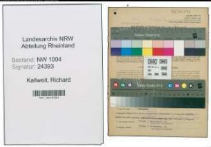Entnazifizierung Richard Kallweit , geb. 11.09.1921 (Mtrose)