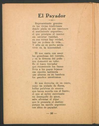 El Payador