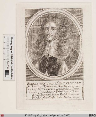 Bildnis Rudolph Graf von Sinzendorf
