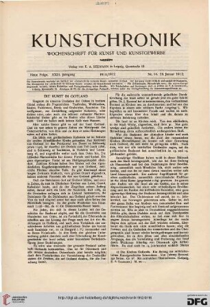 Heft 14 (26. Januar 1912)