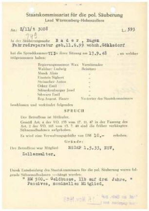 Bader, Eugen
