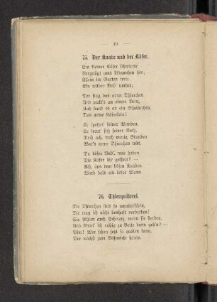 76. Thierquälerei.