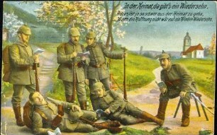 In der Heimat, da gibt's ein Wiedersehn - Ach es ist ja so schwer [...]