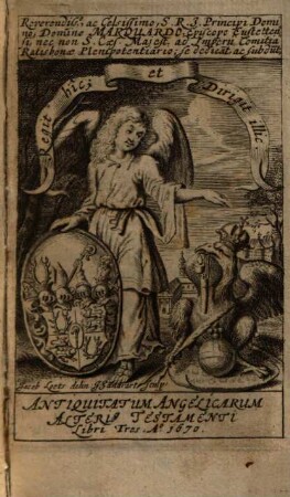 Antiquitatum Angelicarum Alteris Testamenti Libri Tres
