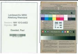 Entnazifizierung Paul Dowideit , geb. 07.01.1903 (Lehrer)