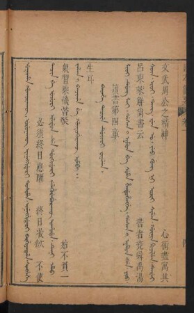 Bithe tacire duici fiyelen = 讀書第四章