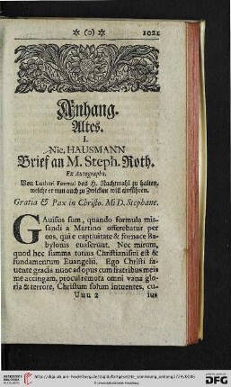 Anhang Altes