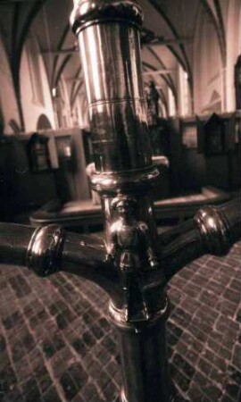 Ebstorf: Refektorium mit Kerzenhalter