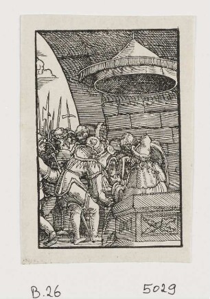 Handwaschung des Pilatus, Blatt 26 der Folge "Sündenfall und Erlösung des Menschengeschlechts"