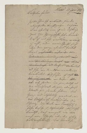 Briefkonzepte von Joseph Heller - Staatsbibliothek Bamberg JH.Comm.lit.4(1827