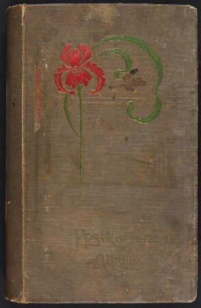 Postkartenalbum von Otto Gerhardt : Postkartenalbum von Otto Gerhardt. Leineneinband, beschichtet und geprägt; 41,5 x 28 x 4,5 cm (ab 1904). Dresden: SLUB/DF 2009.E.26