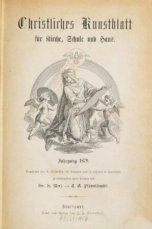 Christliches Kunstblatt für Kirche, Schule u. Haus, 21. 1879