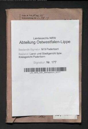 Josephine Bredenoll geb. Mantell, Witwe des Posthalters Bredenoll zu Geseke