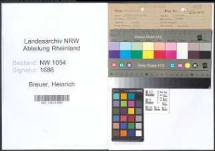 Entnazifizierung Heinrich Breuer , geb. 28.03.1907 (Angestellter)
