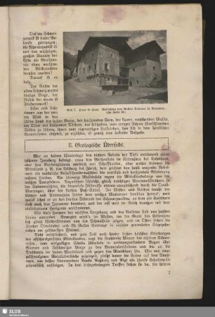 II. Geologische Übersicht