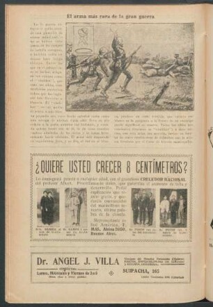 El arma más rara de la gran guerra