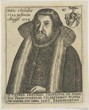 Bildnis des Caspar Hoffman