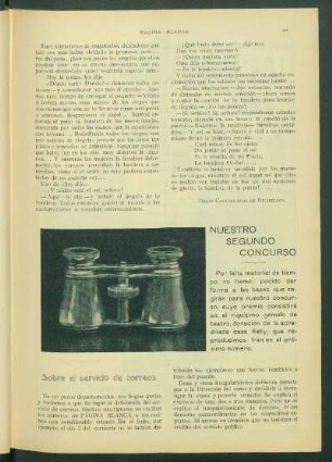 Nuestro segundo concurso