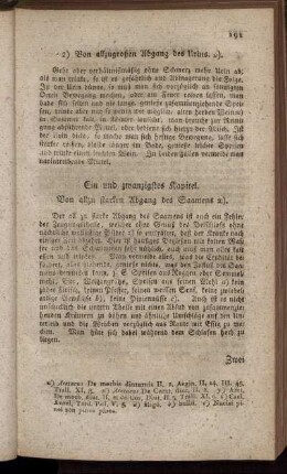 Ein und zwanzigstes Kapitel. - Fünf und zwanzigstes Kapitel.