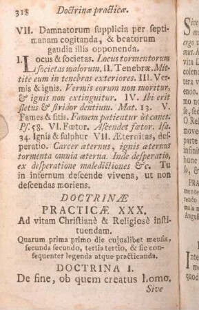 Doctrinae Practicae XXX.