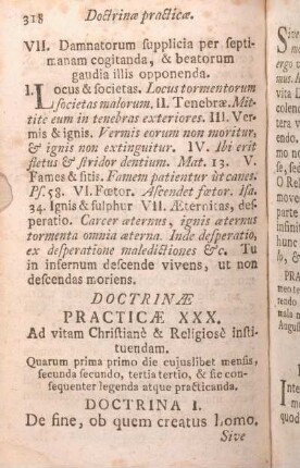 Doctrinae Practicae XXX.