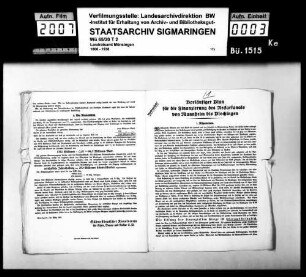 Mitgliedschaft des Oberamts beim Südwestdeutschen Kanalverein für Rhein, Neckar und Donau