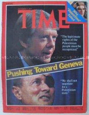-US-Nachrichtenmagazin "TIME" zu den Nahost-Verhandlungen in Genf