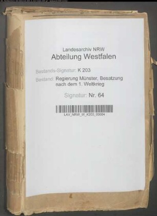 Verkehr mit der Interalliierten Kommission