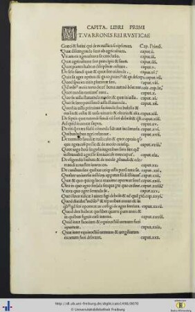Marcus Terentius Varro: De re rustica.