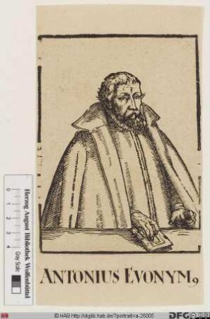 Bildnis Antonius Euonymus