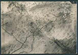 Foto eines Geländes nördlich von Verdun (Luftbild)