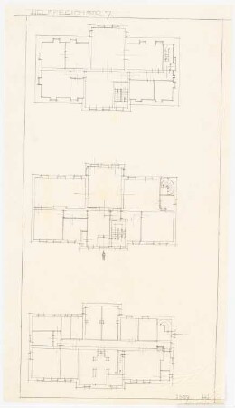 Wohnhaus Ompteda, Berlin-Dahlem Umbau: Entwurf Grundriss