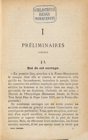 Les Frères Trois-Points, 1