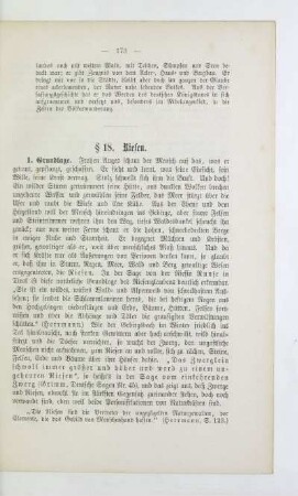 § 18. Riesen
