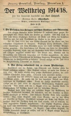 Teil 3: Oberstufe