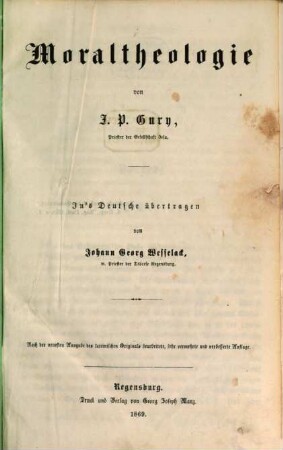 Moraltheologie