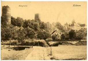 Kohren. Burgruine