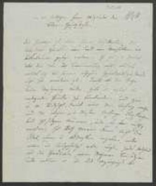 Brief von David Heinrich Hoppe an Regensburgische Botanische Gesellschaft