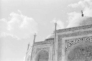 Keine Beschreibung [Agra: Taj Mahal, Detail]