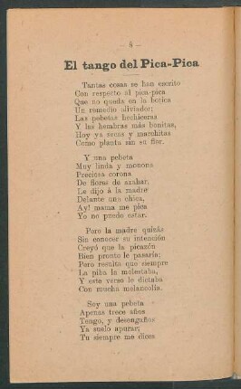El tango del Pica-Pica