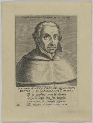 Bildnis des Matthaeus Galenus