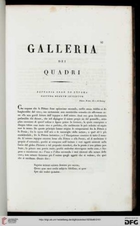Galleria dei Quadri