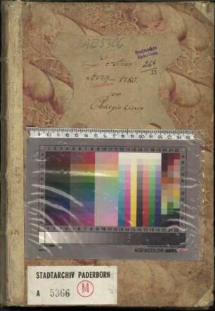 Landrechnungen 1779/80