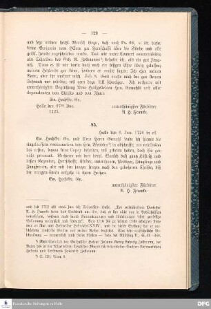 Brief von August Hermann Francke an Maria Eleonore Emilia v. Reuß-Köstritz.