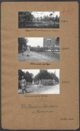 Vorbeimarsch der Jäger