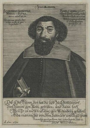 Bildnis des Josephus Adjutus
