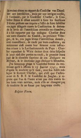 L' Ami De La Constitution Au Peuple Brabançon : Je dois vous faire connaître les nouvelles infractions qu'on fait à la Constitution