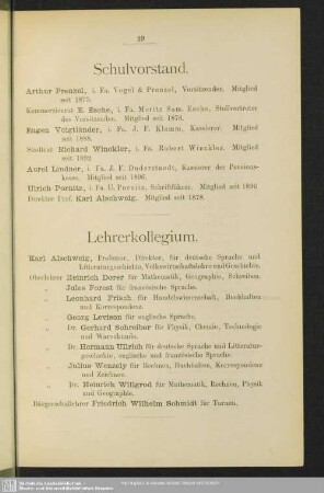 Lehrerkollegium