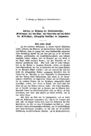 Ein alter Zopf